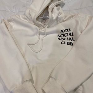 Anti social club authentic hoodie